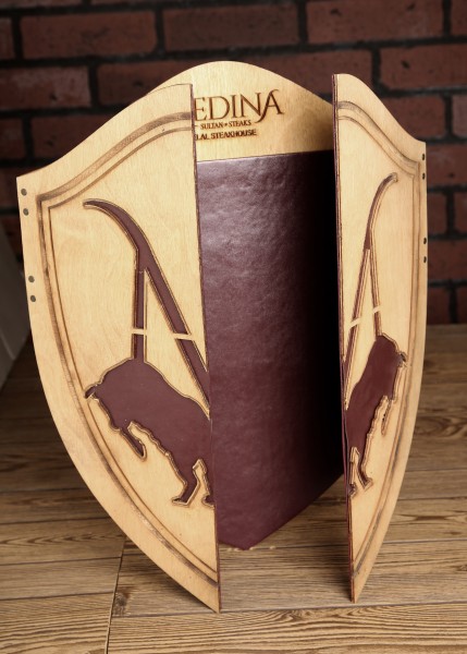 Ahşap Menü (AHS-000241)